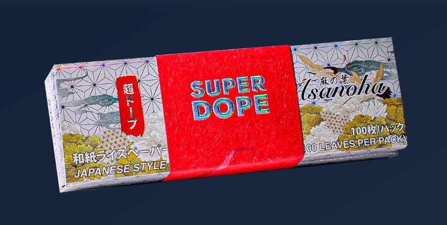 Photograph of product: Super Dope | Japanese Style Washi Rice Papers | 1 1/4 Size