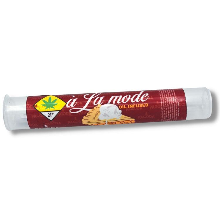 Photograph of product: A La Mode Oil Infused Pre Roll (Pagoda)