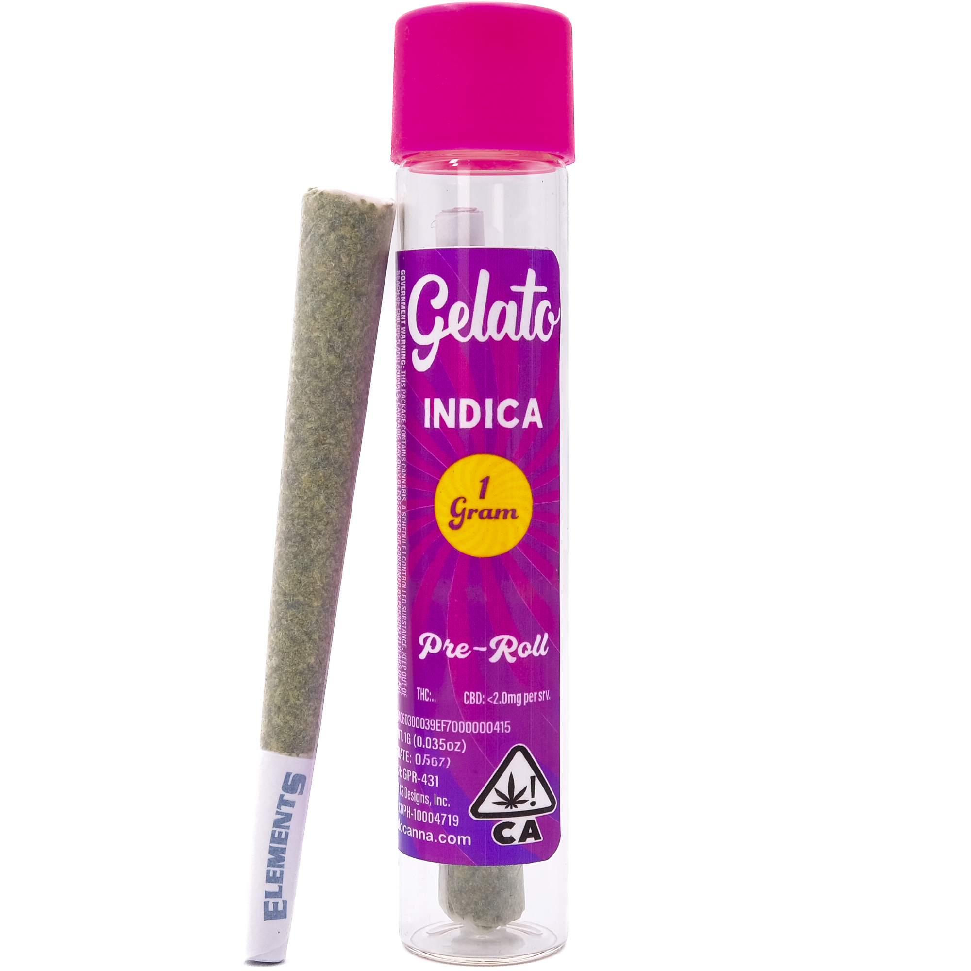 Photograph of product: Skywalker OG 1g Pre-roll - Gelato