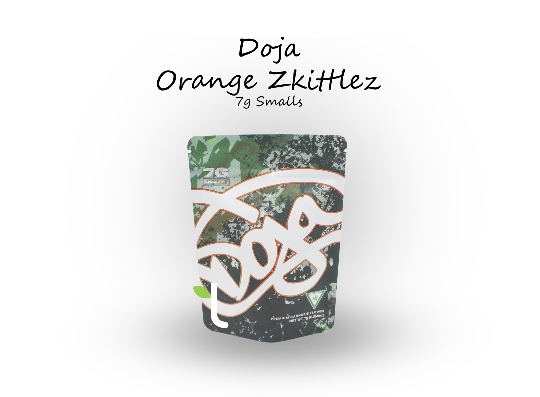 Photograph of product: Doja | Orange Zkittlez | Pre-Packaged 7g-smalls