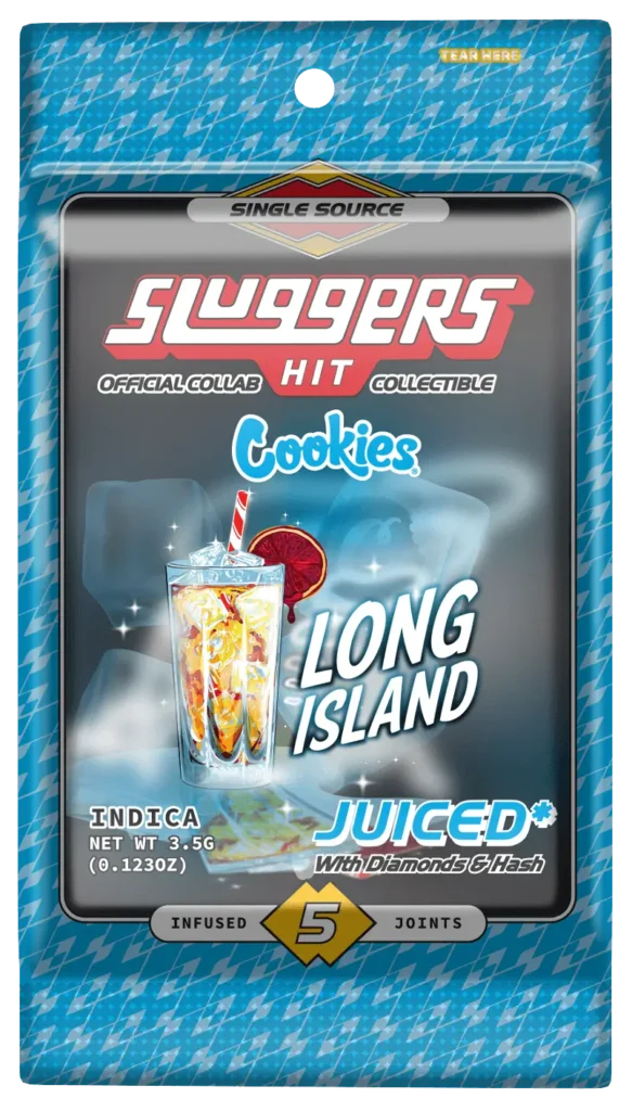 Photograph of product: Sluggers | Long Island .7g 5pk Infused Prerolls   3.5 G   5 Pack