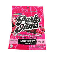 Photograph of product: RASPBERRY 100MG TH-oui 50MG TH-ouiV 10 PACK GUMMIES