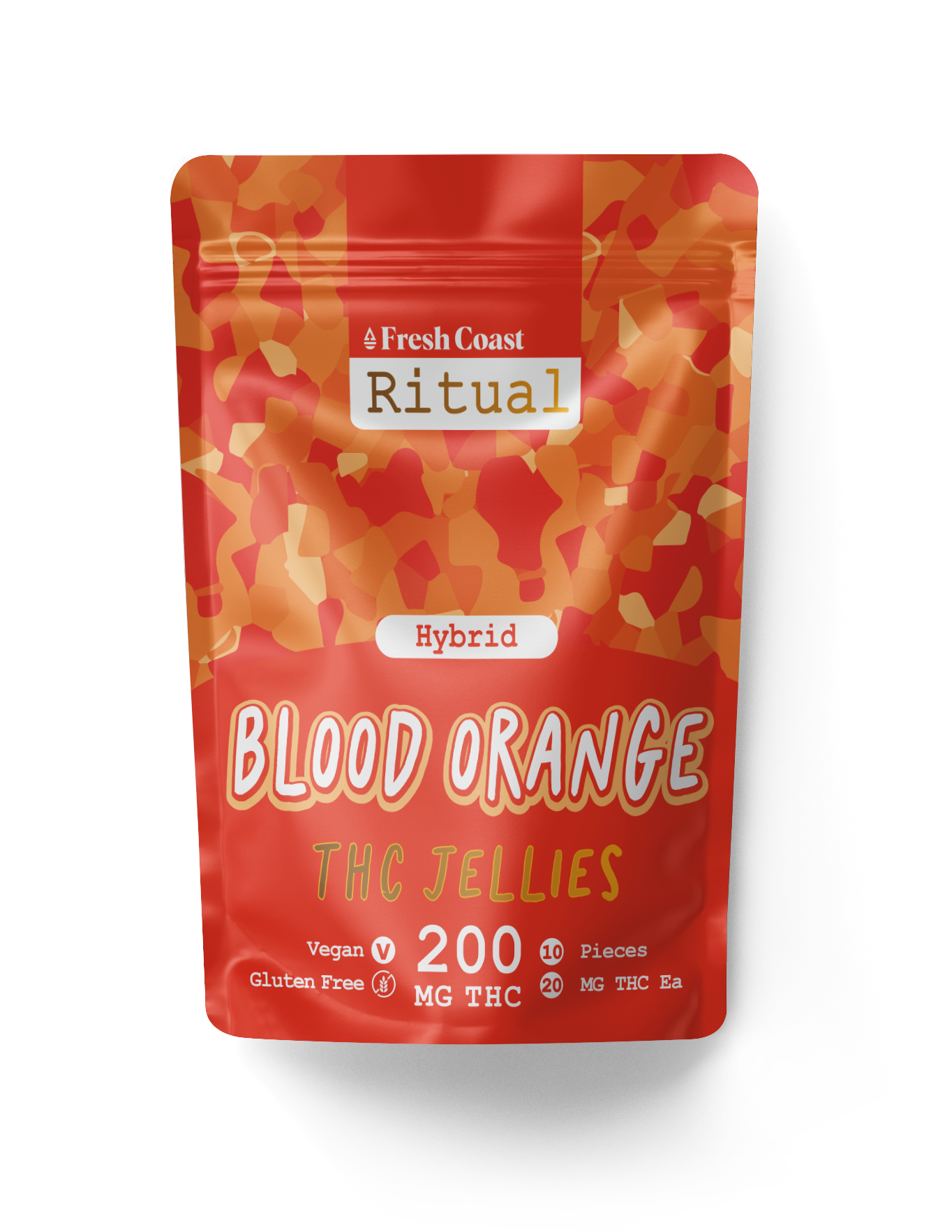 Photograph of product: Ritual Blood Orange Gummies | 200mg