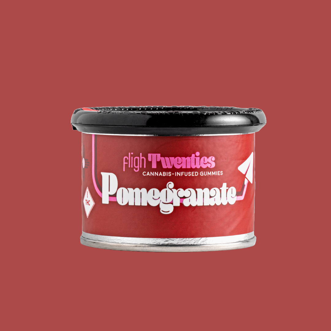 Photograph of product: Fligh Gummies - 100mg - Pomegranate (H)
