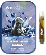 Photograph of product: Blueberry Bandz [H] 510 Cart | Dompen x Future