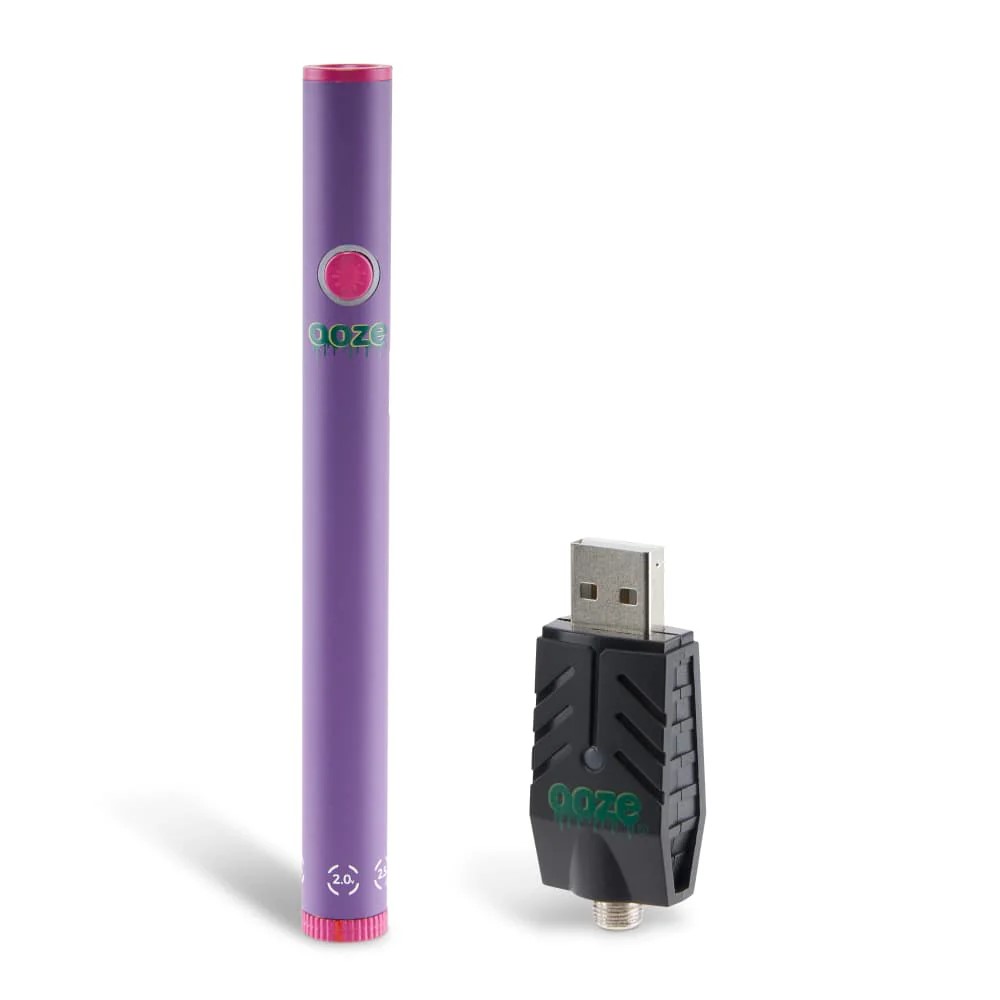Photograph of product: Ooze Slim Twist Pen 2.0 - Ultra Purple