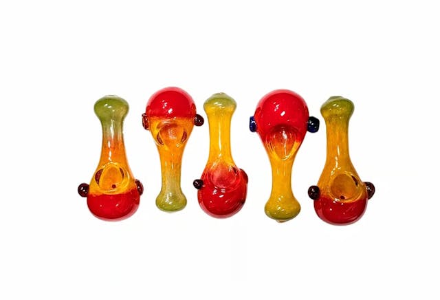 Photograph of product: H128 Triple Color Hand Pipe