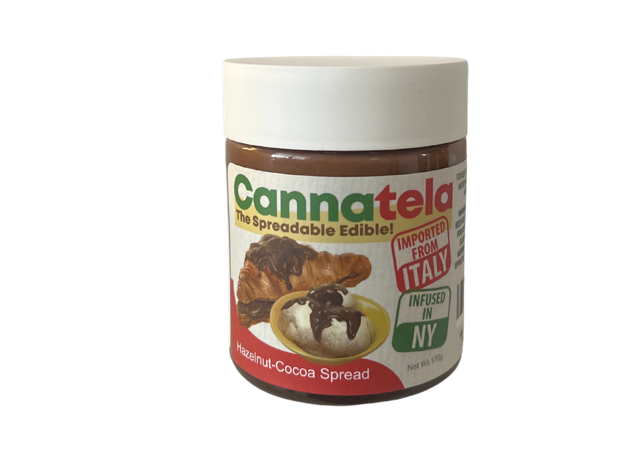 Photograph of product: Infused Hazelnut Spread - Cannatela