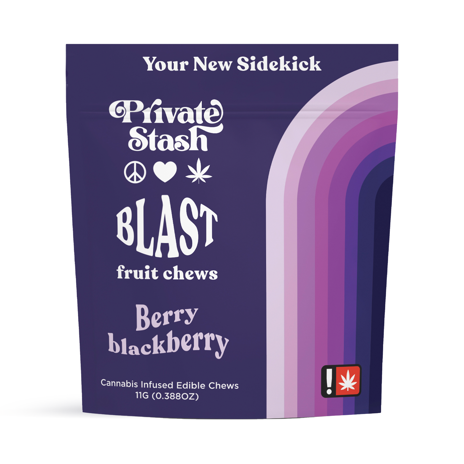 Photograph of product: Berry Blackberry Fruit Chew Blast | 100mg
