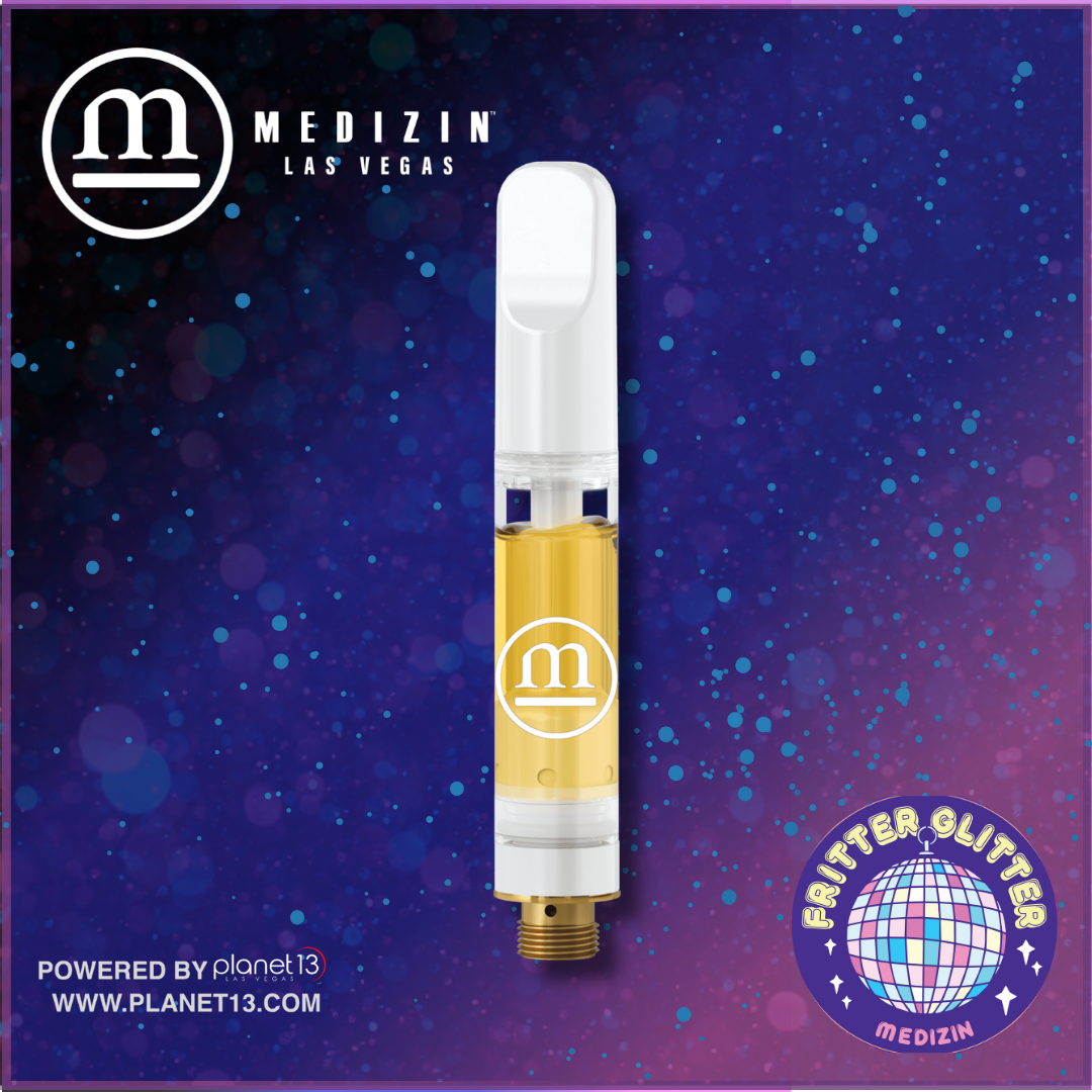 Photograph of product: Fritter Glitter .5g Live Resin Vape Cart