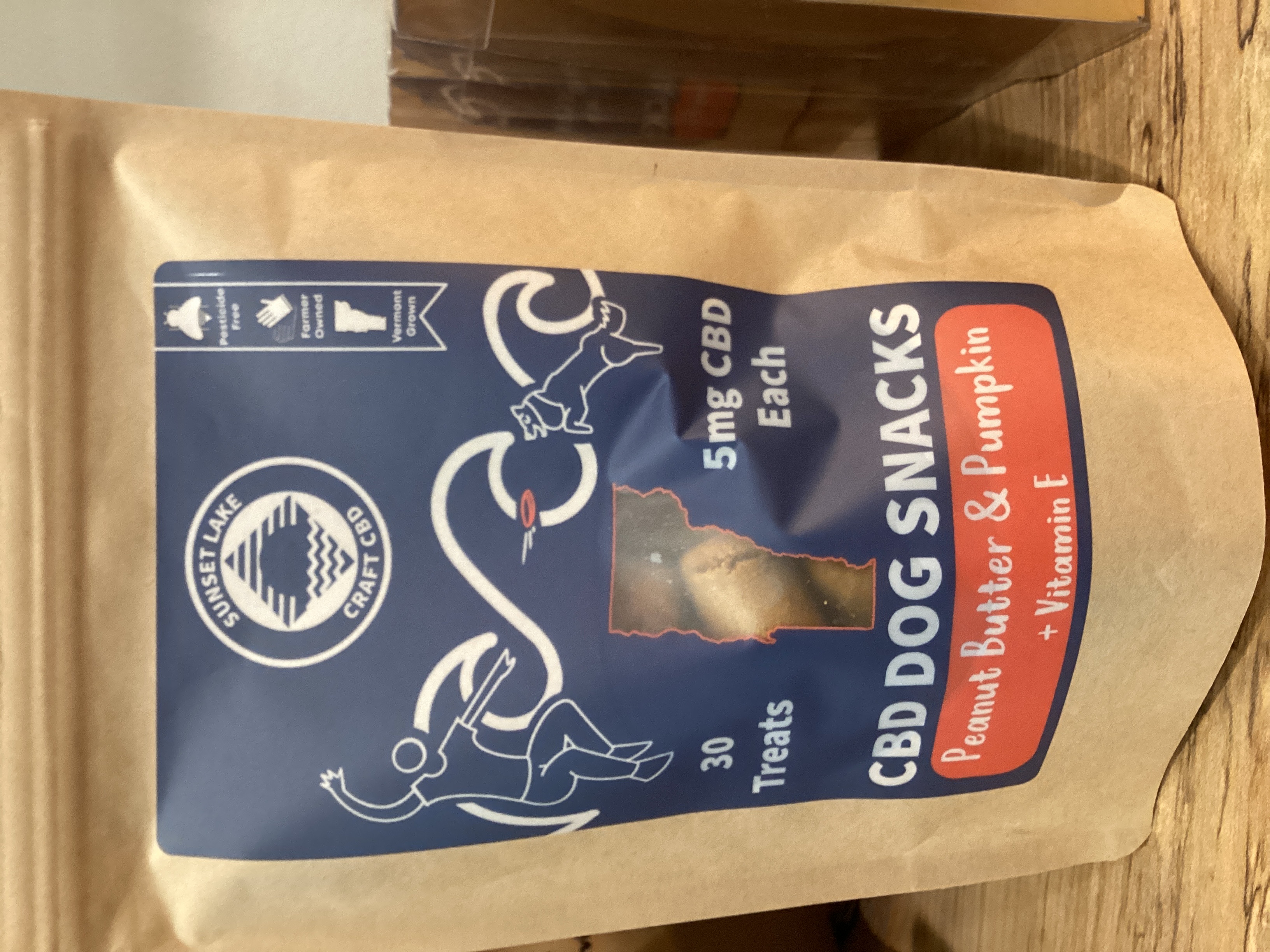 Photograph of product: Sunset Lake Craft CBD | Dog Snacks