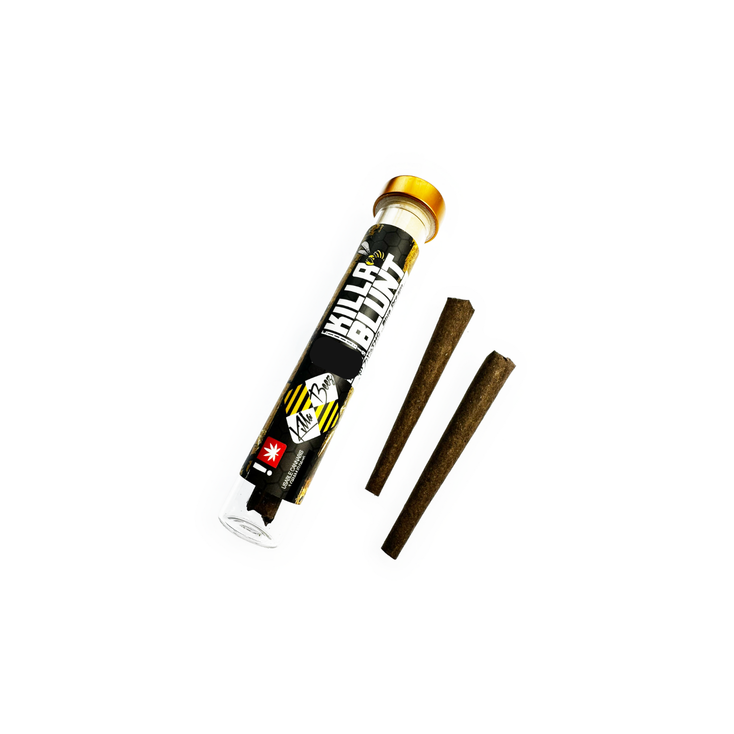Photograph of product: Blunt | Killa Beez | Afghani x Thai  (S) | .5g 2pk