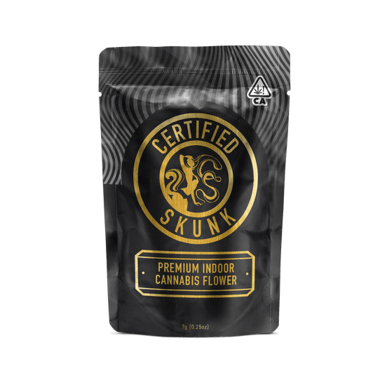 Photograph of product: Certified Skunk Indoor Flower Cherry Lime Sorbet 7g - 