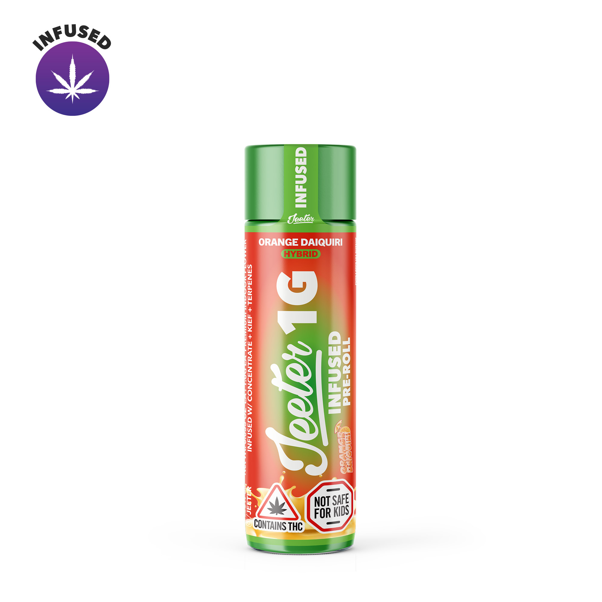 Photograph of product: Orange Daiquiri Infused Preroll 1g (H)