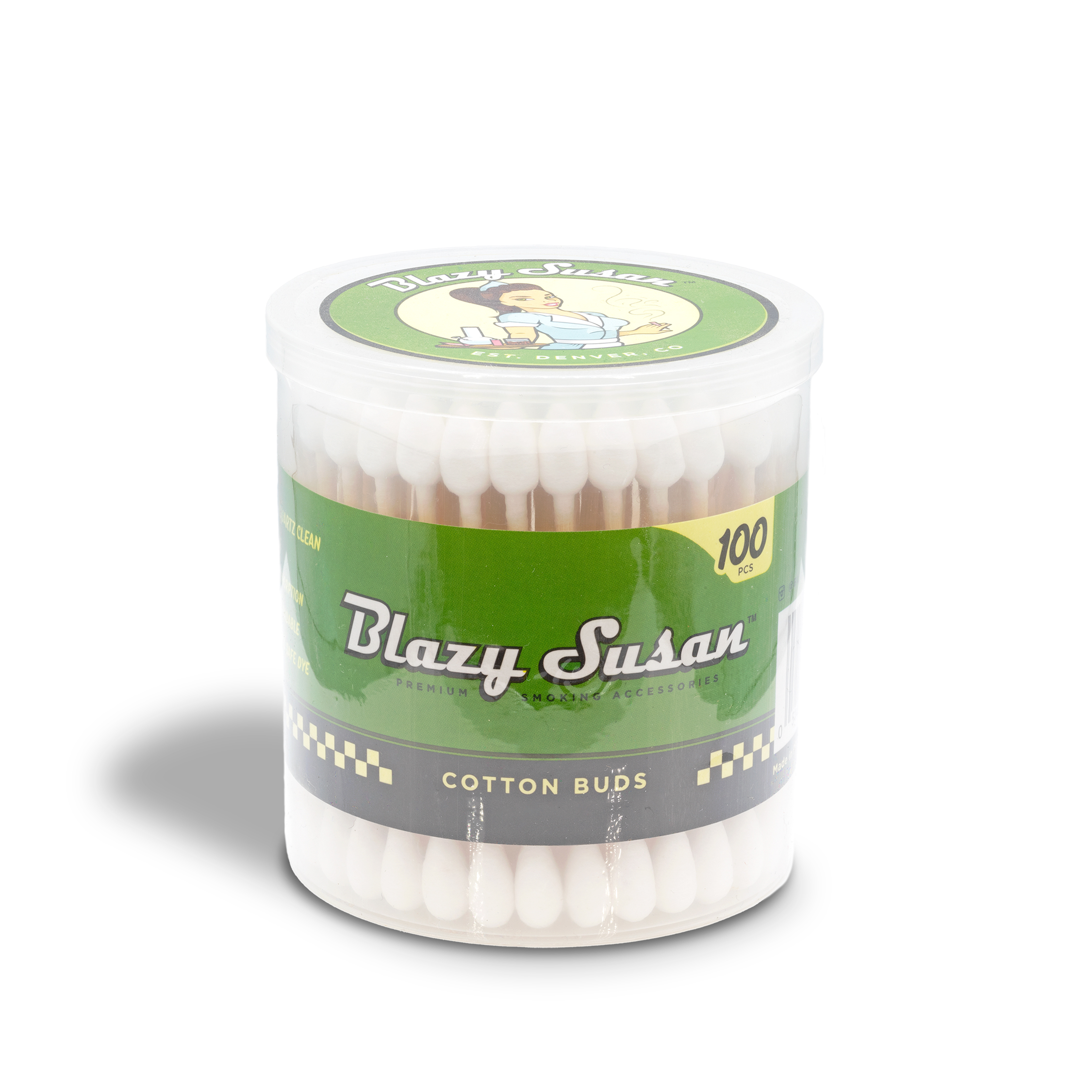 Photograph of product: Blazy Susan Cotton QTips