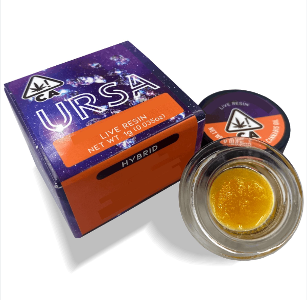Photograph of product: NECTARINE JELLY 1G LIVE RESIN