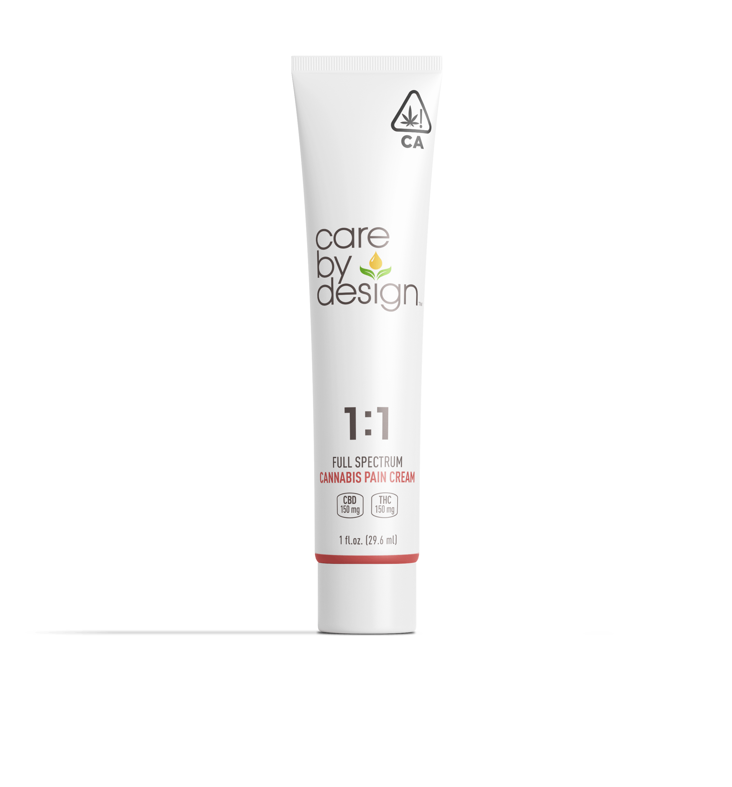 Photograph of product: Care By Design | 1:1 Full Spectrum CBD Joint and Muscle Cream (1oz) | 150mg CBD/150mg TH-oui