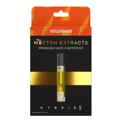 Photograph of product: Mitten Extracts 1g Cart Gelonade