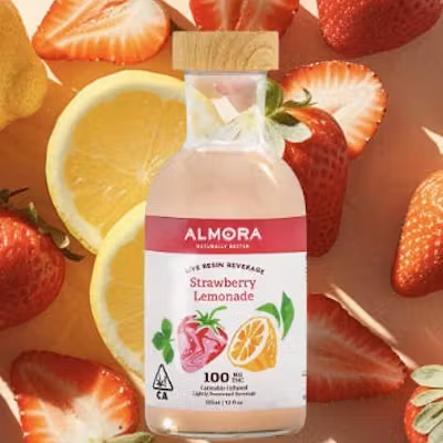 Photograph of product: Strawberry Lemonade [H] | 100MG | Beverage | Almora Farms