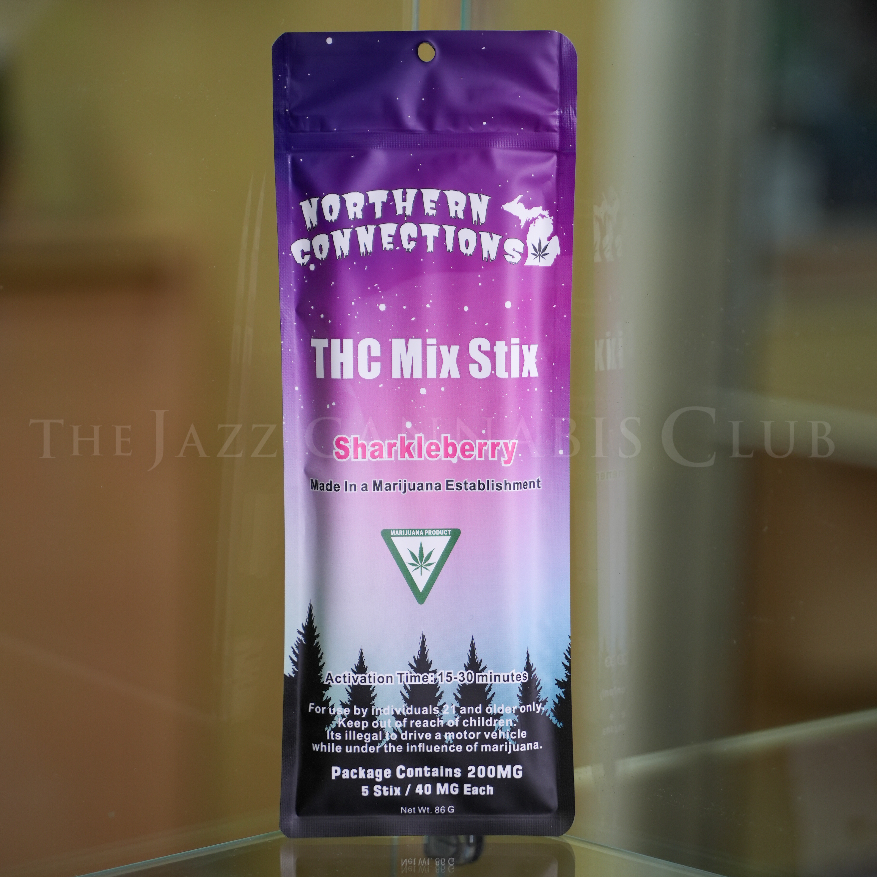 Photograph of product: Northern Connections - Sharkleberry - TH-oui Mix Stix 200mg