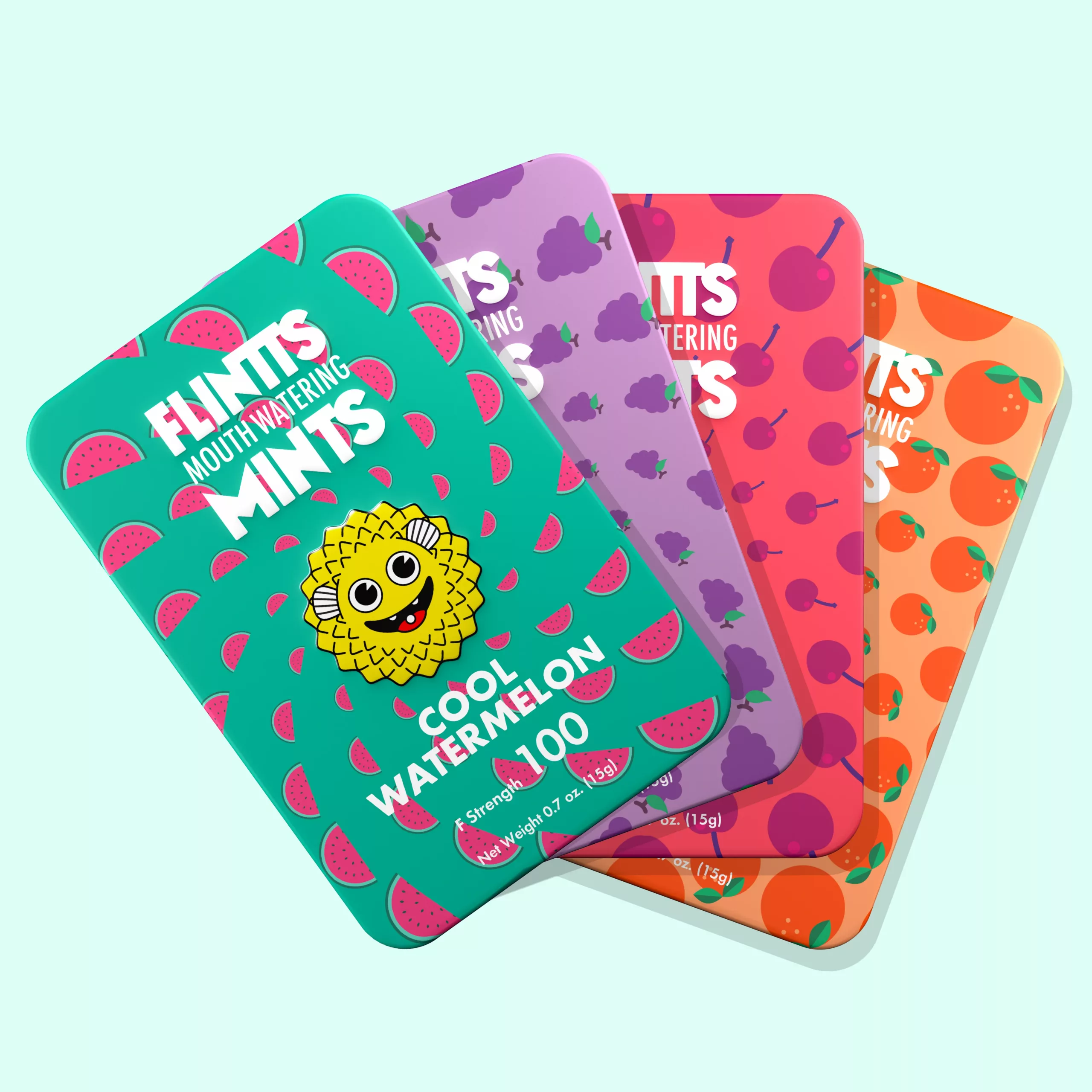 Photograph of product: Lintts Mints - Lemon