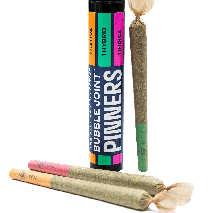 Photograph of product: Bubble Joint Pinner  | The Flower Collective - | 3 Pack