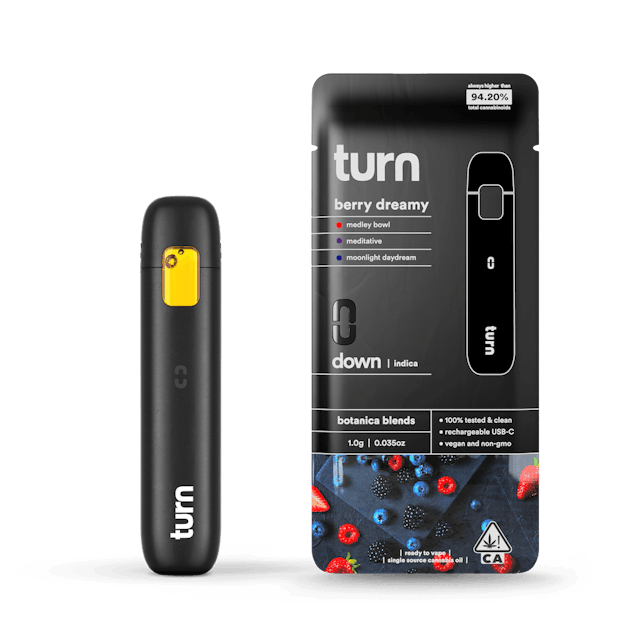 Photograph of product: Berry Dreamy 1G Live resin Disposable - 