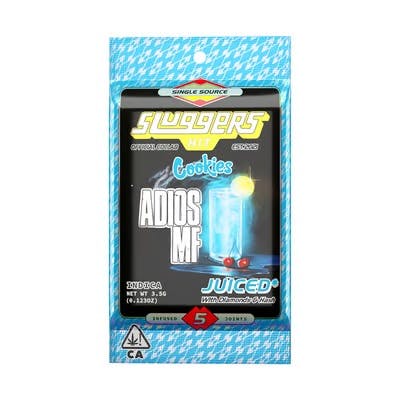 Photograph of product: Adios MF 5PK Infused Prerolls - 