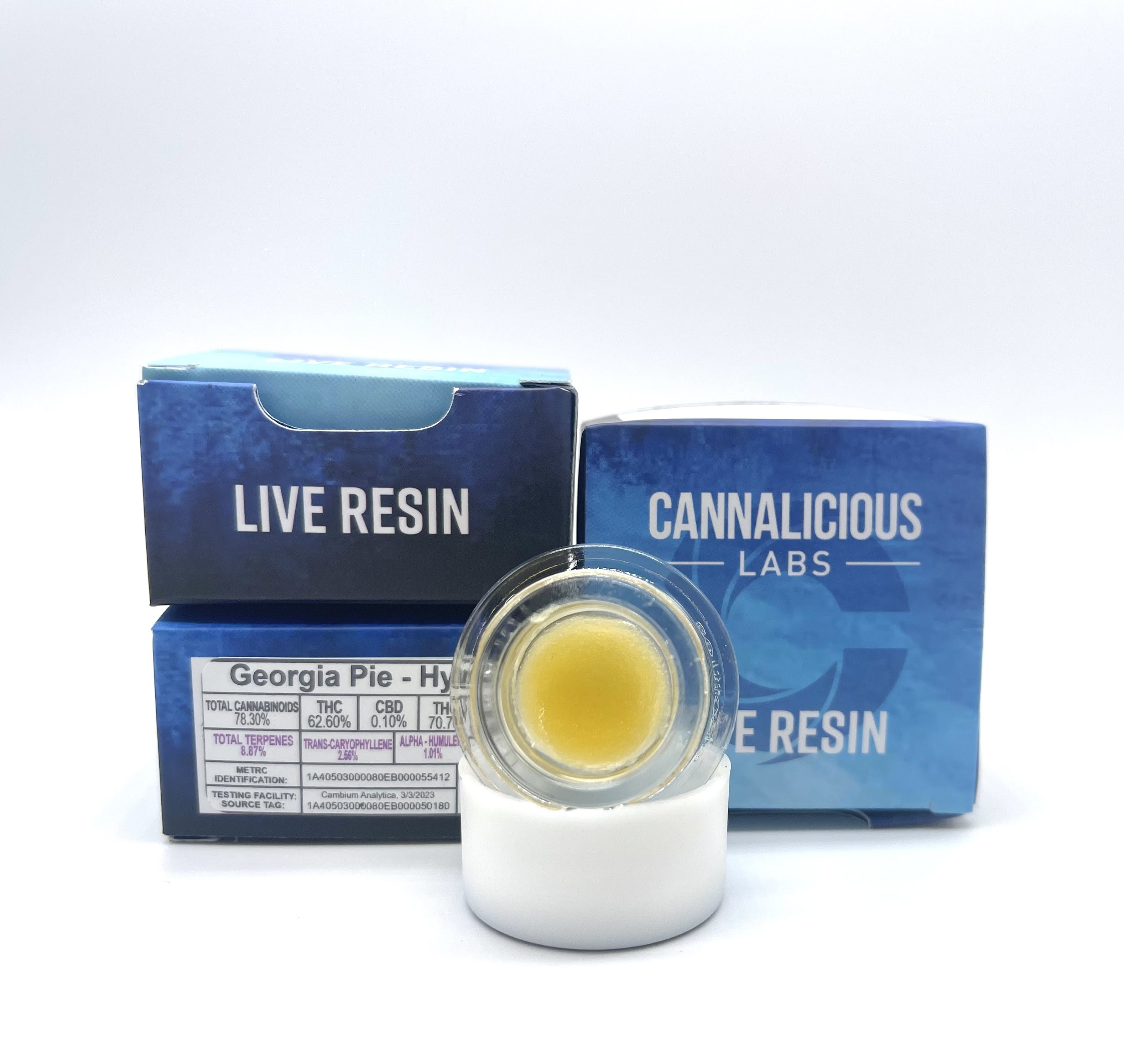 Photograph of product: Cannalicious Live Resin | OG Kush Breath