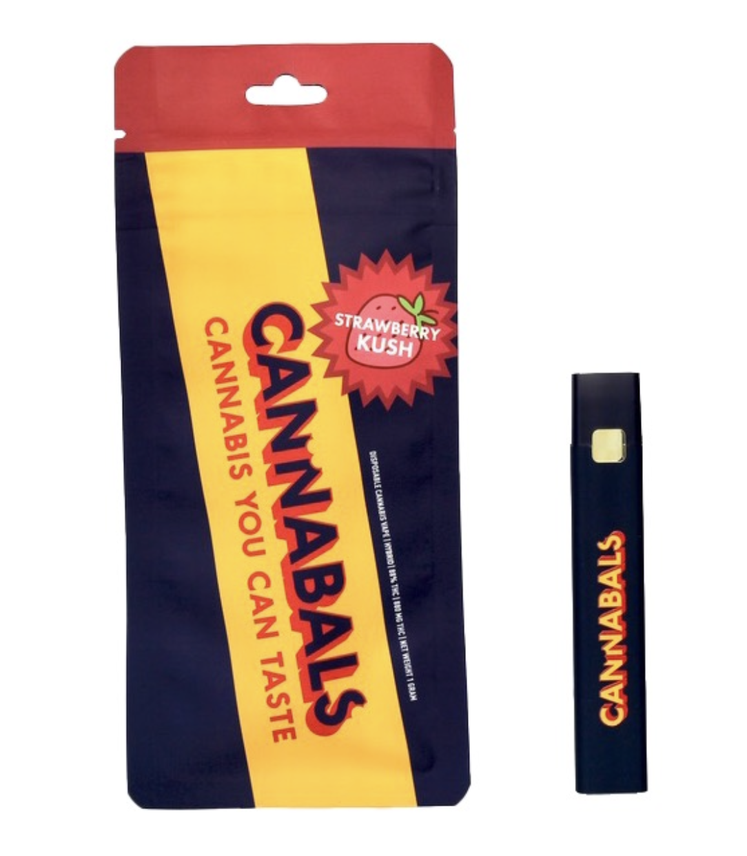Photograph of product: Cannabals | Strawberry Kush | 1g