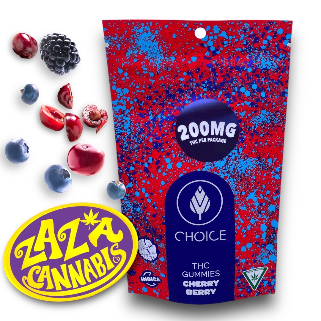 Photograph of product: CHOICE - CHRONIC CHERRY BERRY - 200 MG
