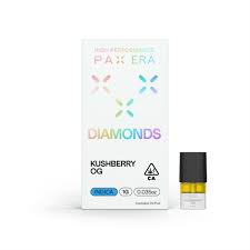 Photograph of product: KUSHBERRY OG 1G DIAMONDS PAX POD