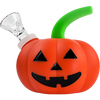 Photograph of product: 4.5" Silicone Jack O'Lantern Bong
