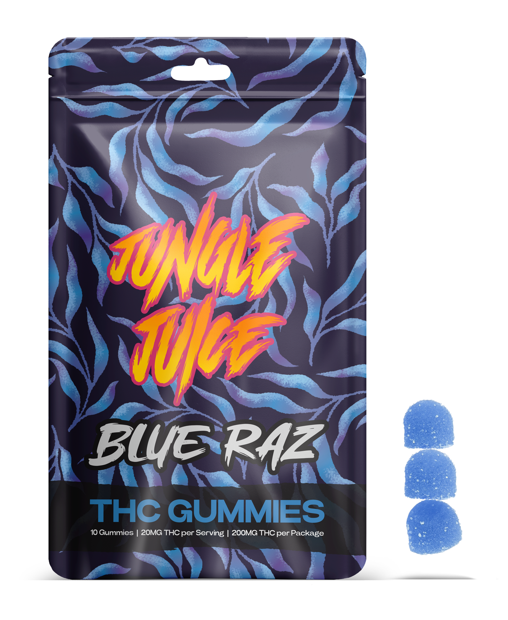 Photograph of product: Blue Razz | 200MG Gummies