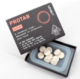 Photograph of product: 10ct/100mg ProTab (Oui'd)