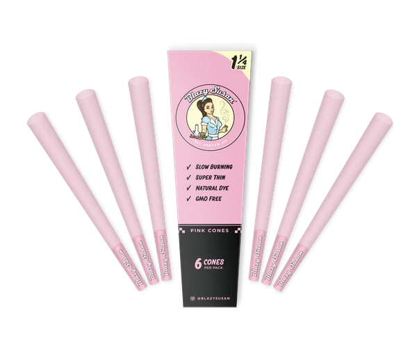 Photograph of product: Blazy Susan - Pink Cones - 1 1/4