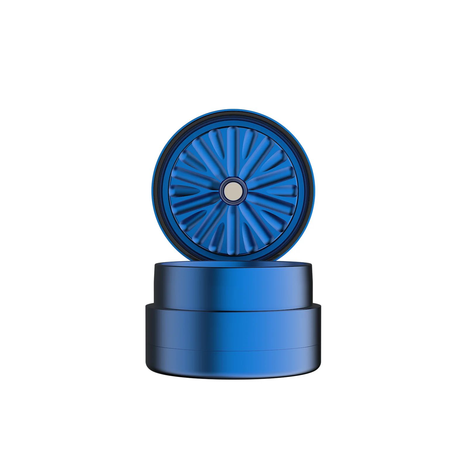 Photograph of product: Flower Mill - Next Gen Standard 2.5" Grinder | Blue