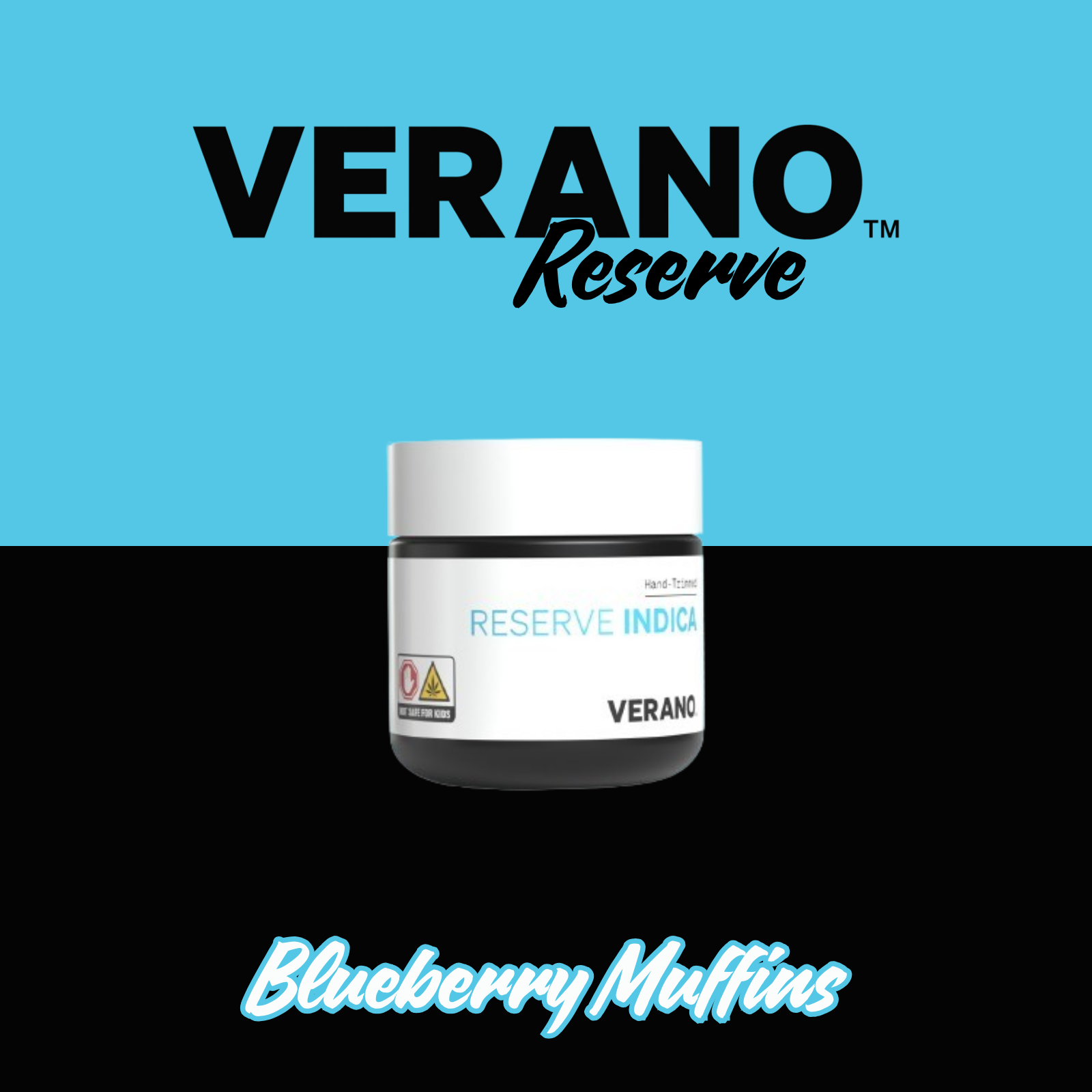 Photograph of product: Verano Reserve | Blueberry Muffins (Oui'd) - 28g