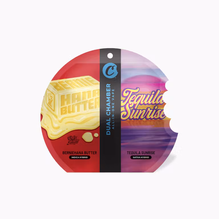 Photograph of product: Berniehana Butter/Tequila Sunrise - Dual Chamber - All-in-One