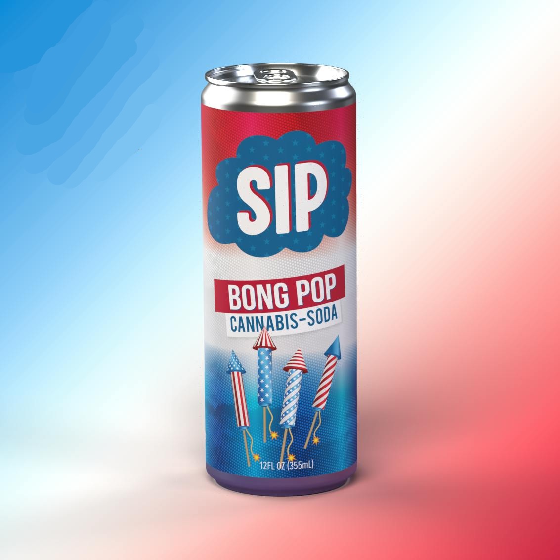 Photograph of product: Bong Pop Soda (5mg)