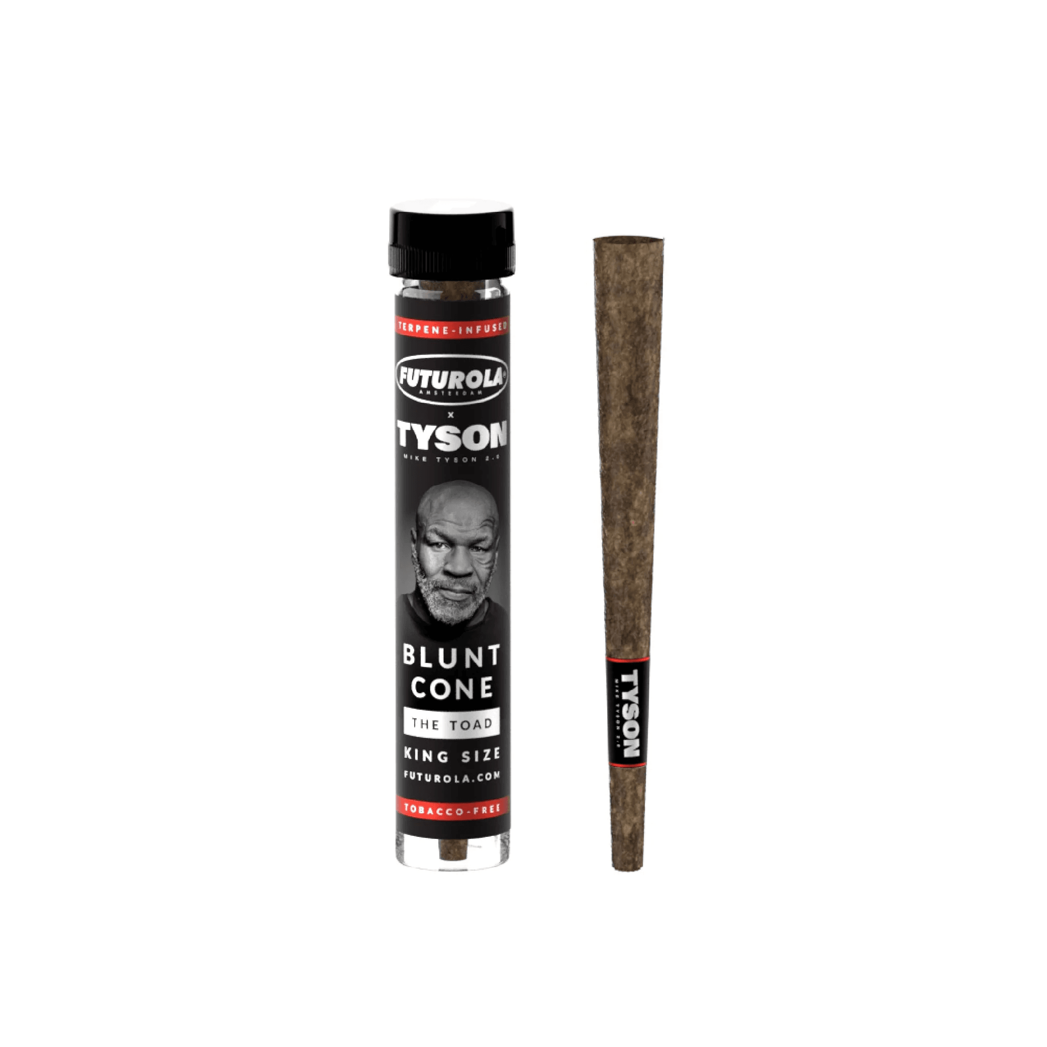 Photograph of product: Futurola x Tyson Ranch Terpene Infused Blunt Cones