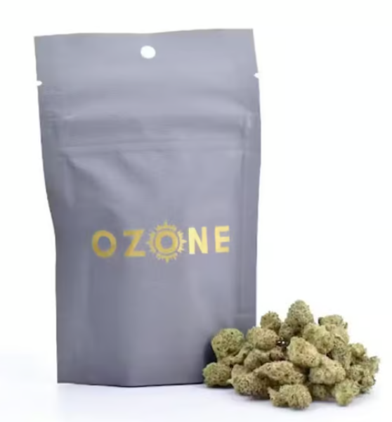 Photograph of product: Popcorn Flower | Ozone | Garlic and Bananas - 14g