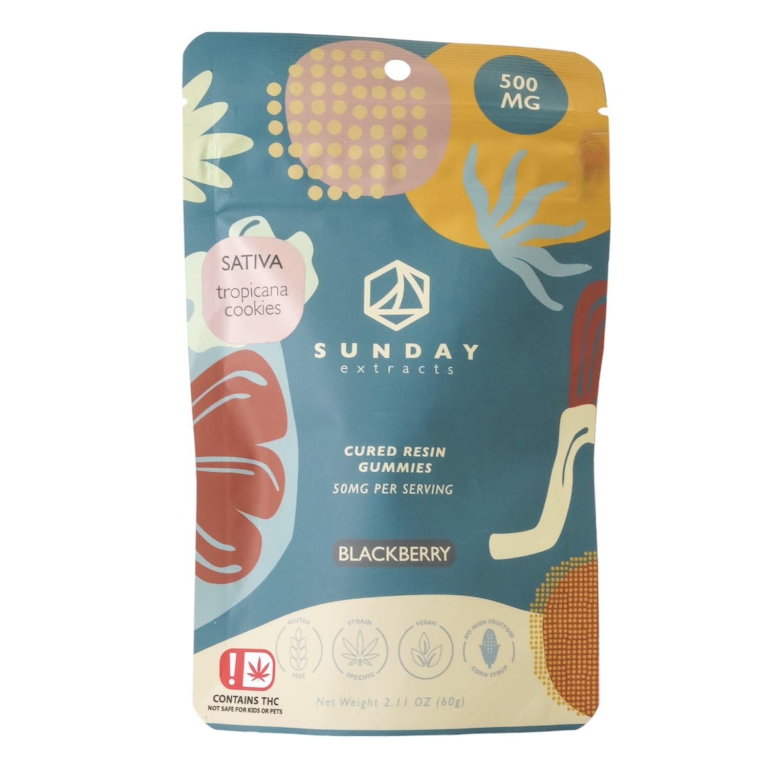 Photograph of product: GUMMIES SE TROPICANA COOKIES (S) BLACKBERRY GUMMIES