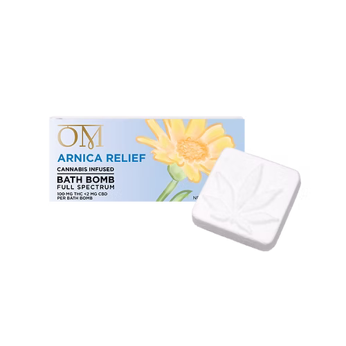 Photograph of product: ARNICA RELIEF FULL SPECTRUM BATH BOMB | 100MG | 100MG