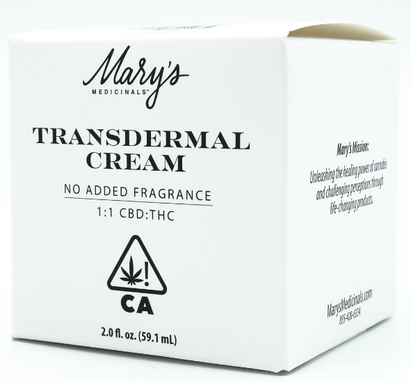 Photograph of product: 1:1 Cbd:Thc Compound Fragrance Free Cream