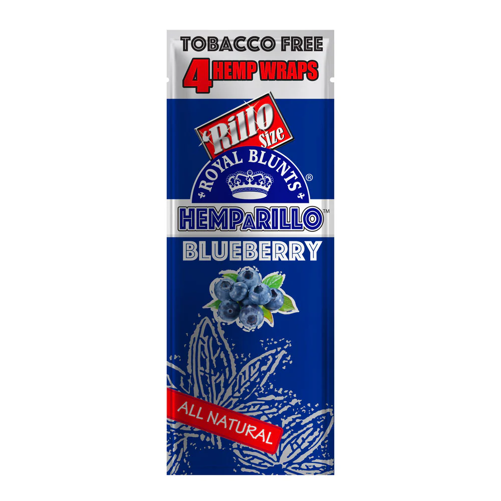 Photograph of product: Hemparillo - Blueberry 4pk Wraps