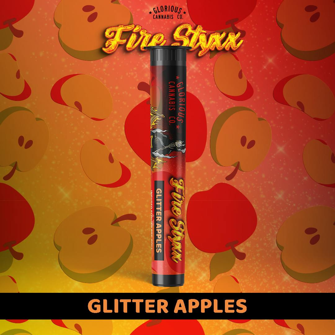 Photograph of Product: Glitter Apples Fire Styxx | 1g