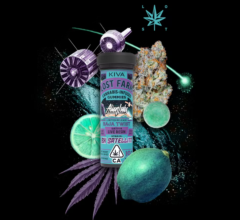 Photograph of product: Lost Farm Baja Twist x BK Satellite Gummies