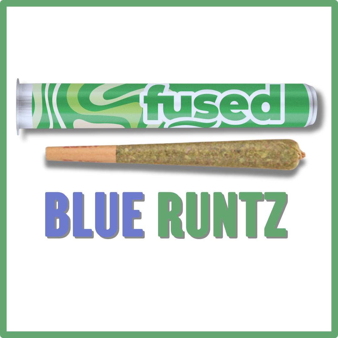Photograph of product: Infused Preroll | Blue Runtz | 1.25g