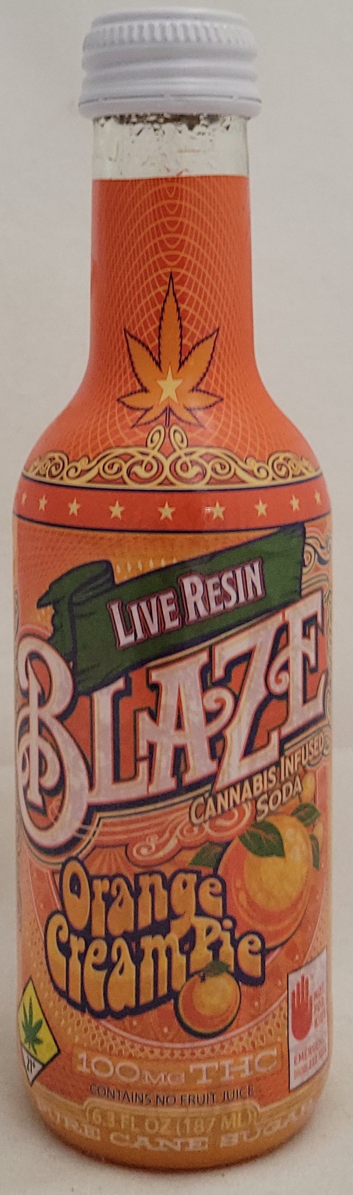 Photograph of product: Orange Cream Pie *Live Resin* | 100mg *General Use Compliant*